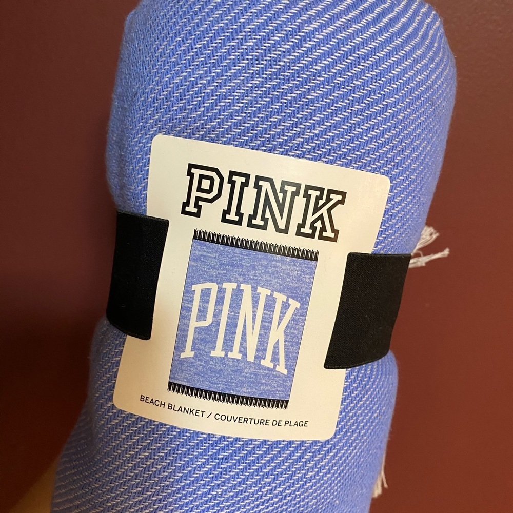 Pink beach towel